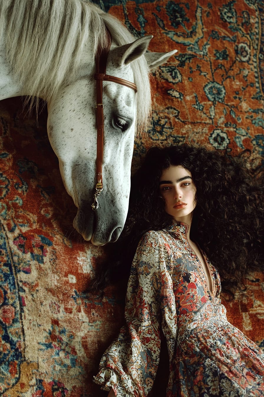 Ceylanların gözleriyle baktın